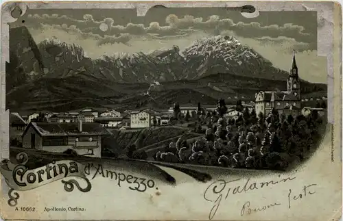 Cortina d Ampezzo - Litho -605018