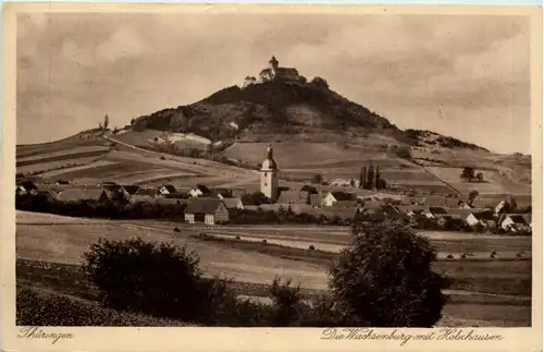 Die Wachsenburg mit Holzhausen -503448