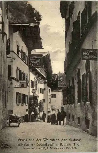 Kufstein - Gruss aus der Weinstube Schicketanz -605078