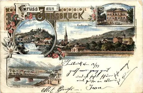 Gruss aus Innsbruck - Litho -605098