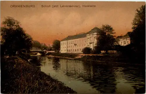 Oranienburg, Schloss, Havelseite -503384
