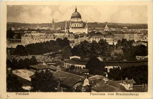 Potsdam, Panorama vom Braunhausberg -504066