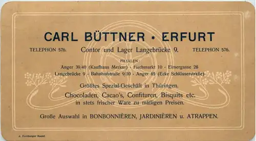 Erfurt - Carl Büttner -603574