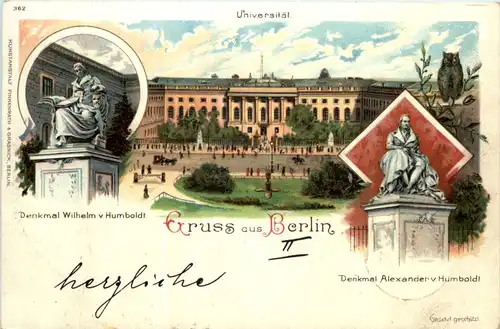 Gruss aus Berlin - Litho -603692