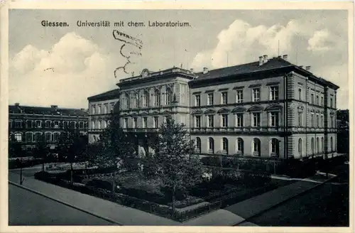 Giessen, Universität mit chem. Laboratorium -503868