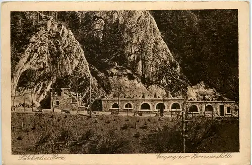 Rübeland Harz, Eingang zur Hermannshöhle -504720