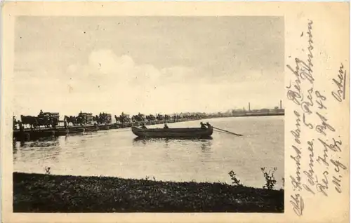 Übergang der Sanitätskompagnie - Feldpost 5. Reserve Division -603852