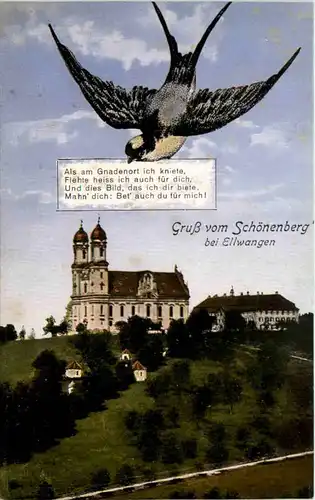 Gruss vom Schönenberg bei Ellwangen -504028