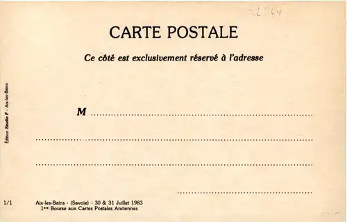 Aix les Bains - Bourse Cartes Postales -603952