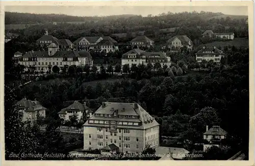 Bad Gottleuba, Heilstätte der Vers-Anstalt Sachsen mit dem Kinderheim -504960
