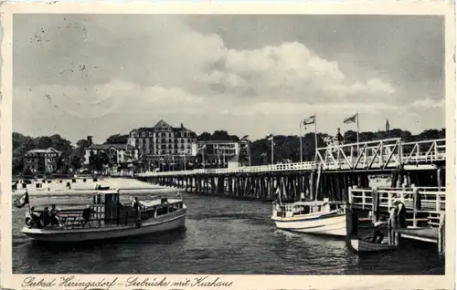 Seebad Heringsdorf, Seebrücke mit Kurhaus -504336