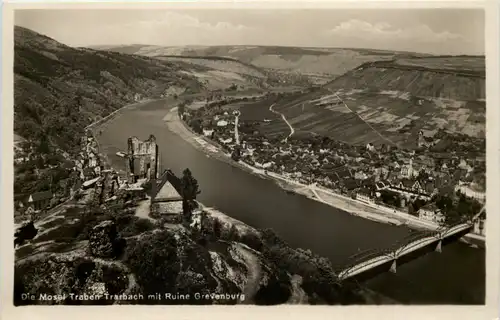 Traben-Trarbach mit Ruine Grevenburg -504248