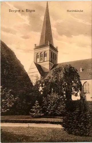 Bergen a. Rügen, Marienkirche -504436