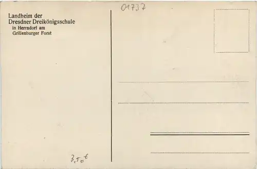 Herrndorf am Grillenburger Forst, Landheim der Dresdner Dreikönigsschule -391342