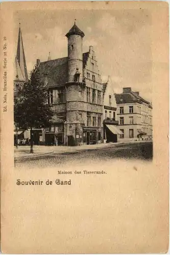 Souvenir de Gand - Maison des Tisserands -475462