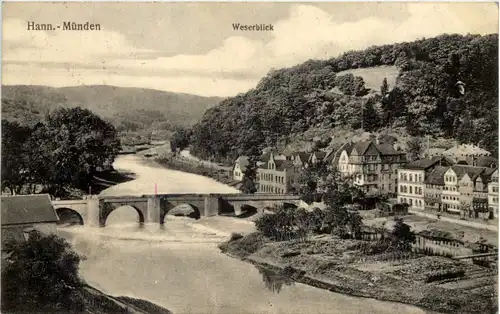 Hann. - Münden, Weserblick -504082