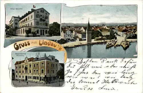 Gruss aus Lindau - Hotel Helvetia - Dependance Helvetia -604352
