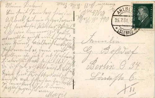 Seebad Ahlbeck, Segelboote am Strande -504364