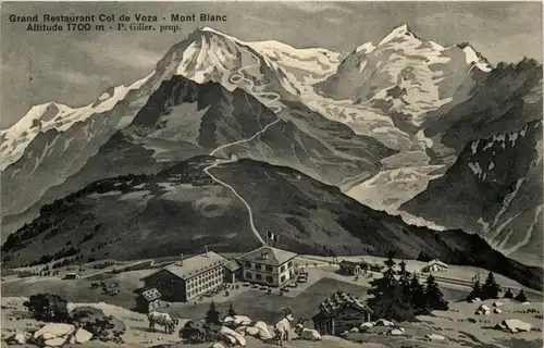 Grand Restaurant Col de Voza - Mont Blanc -604512