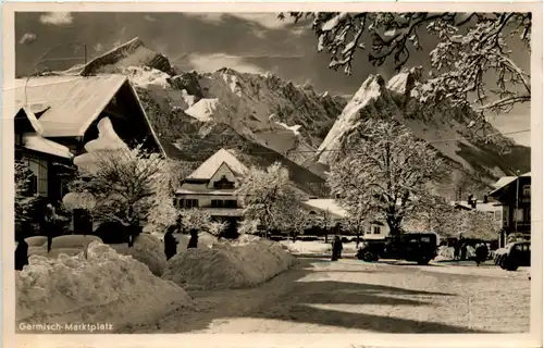 Garmisch, Marktplatz -504736