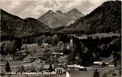 Jachenau mit Herzogstand und Heimgarten -504728