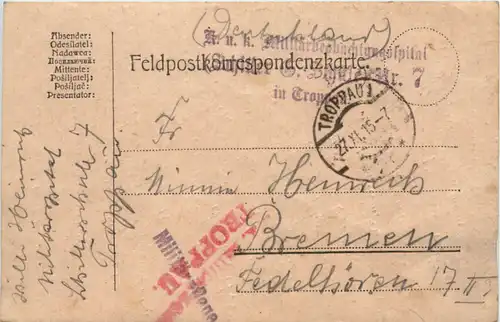 KuK Feldpost - Troppau -478092