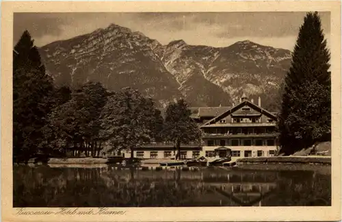 Riessersee, Hotel mit Kramer -504582