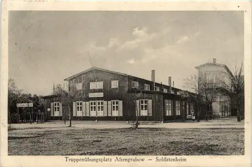 Truppenübungsplatz Altengrabow, Soldatenheim -506070