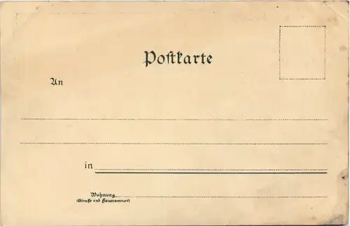 Gruss aus München bei Nacht - Litho -604892