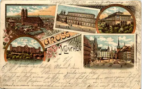 Gruss aus München - Litho -604912