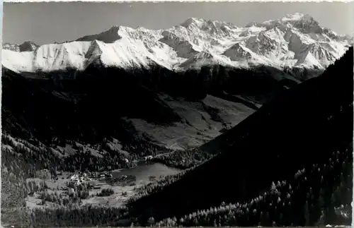 Champex, vue generale Grand-Combin -506230