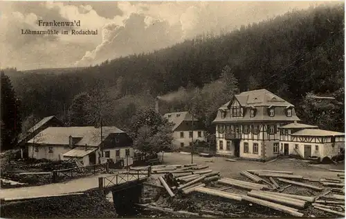 Frankenwald, Löhrmarmühle im Rodachtal -506060