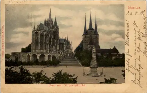 Erfurt, Dom und Severikirche -503438