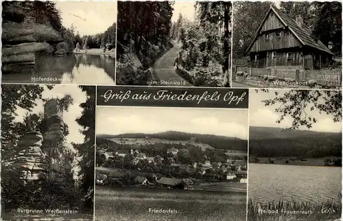 Gruss aus Friedenfels Opf., div. Bilder -505376