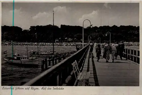 Seebad Göhren auf Rügen, Auf der Seebrücke -505184