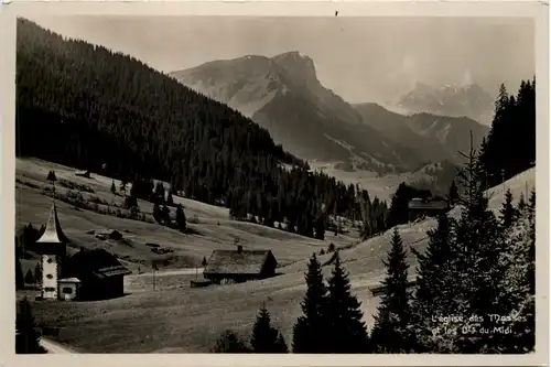 Lèglise des Mosses et les Dts. du Midi -506470