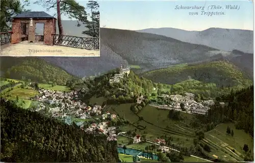Schwarzburg i. Thür., vom Trippstein -505328