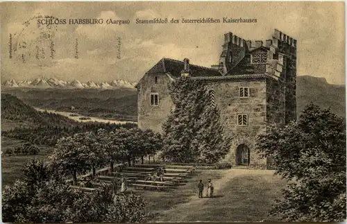 Aargau, Schloss Habsburg -506200