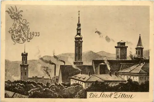 Die Stadt Zittau 1933 -478664