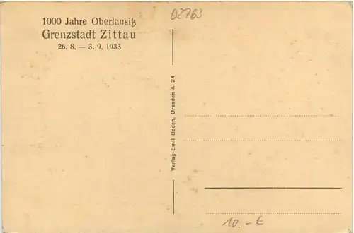 Die Stadt Zittau 1933 -478664