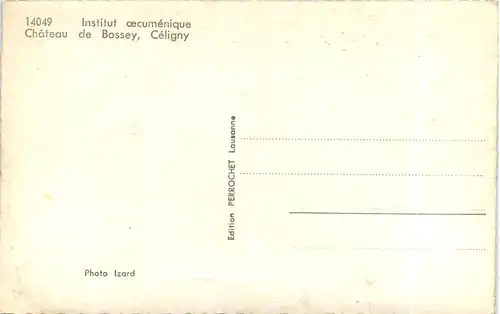 Chateau de Bossey, Celigny -506240