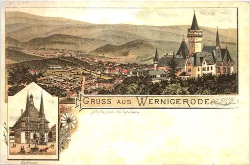 Gruss aus Wernigerode - Repro -478722