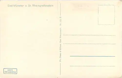 Bad Münster a Stein, Rheingrafenstein -505516