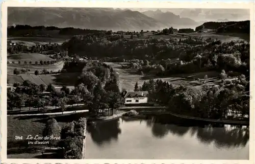 Le Lac de Bret, vu dàvion -506590