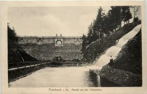 Tambach, Partie an der Talsperre -505556