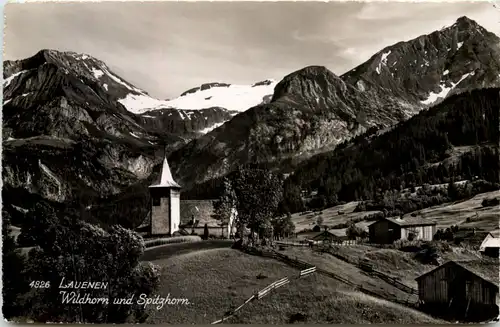 Lauenen, Wildhorn und Spitzhorn -506610