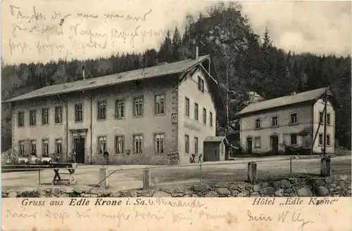 Gruss aus Edle Krone in Sachsen -478840