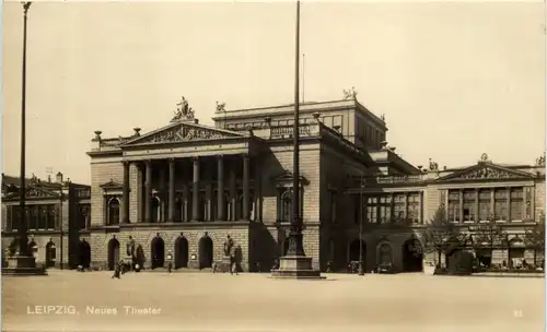 Leipzig, neues Theater -503778