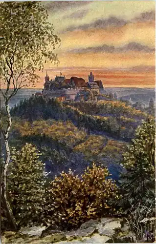 Coburg, Blick von der Teufelskanzel -505504