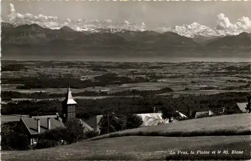 La Praz, la Plaine et le Mt. Blane -506540
